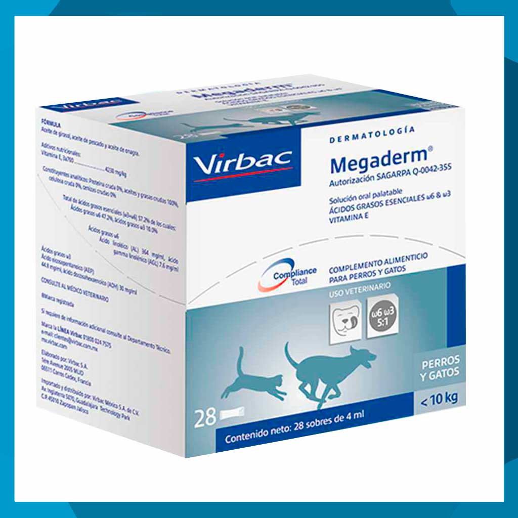 Megaderm Complemento Alimenticio Caja 28 Sobres