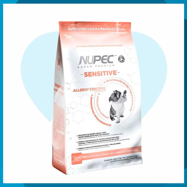Alimento Nupec Sensitive Razas Medianas y Grandes 15kg