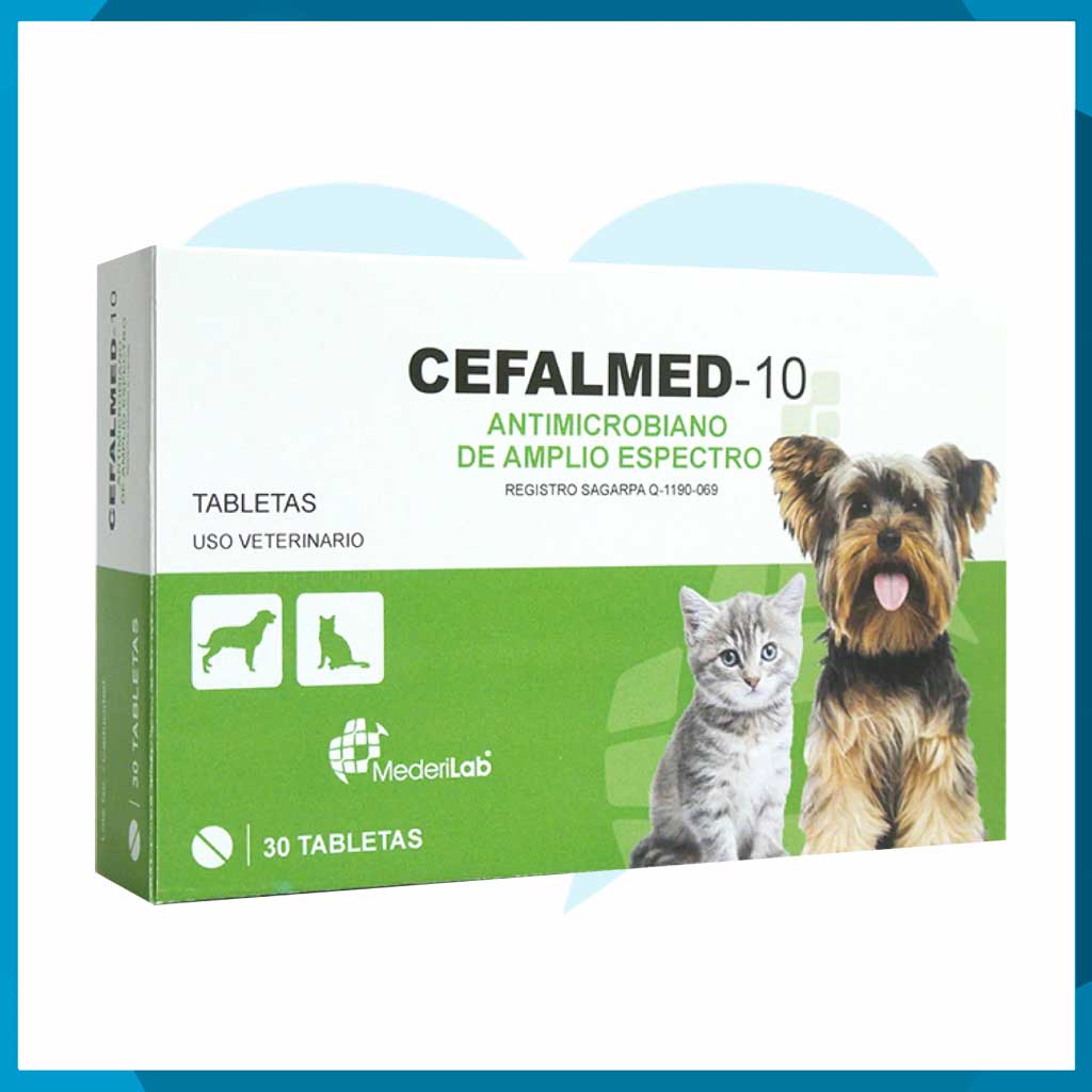 Cefalmed-10 Caja 30 Tabletas