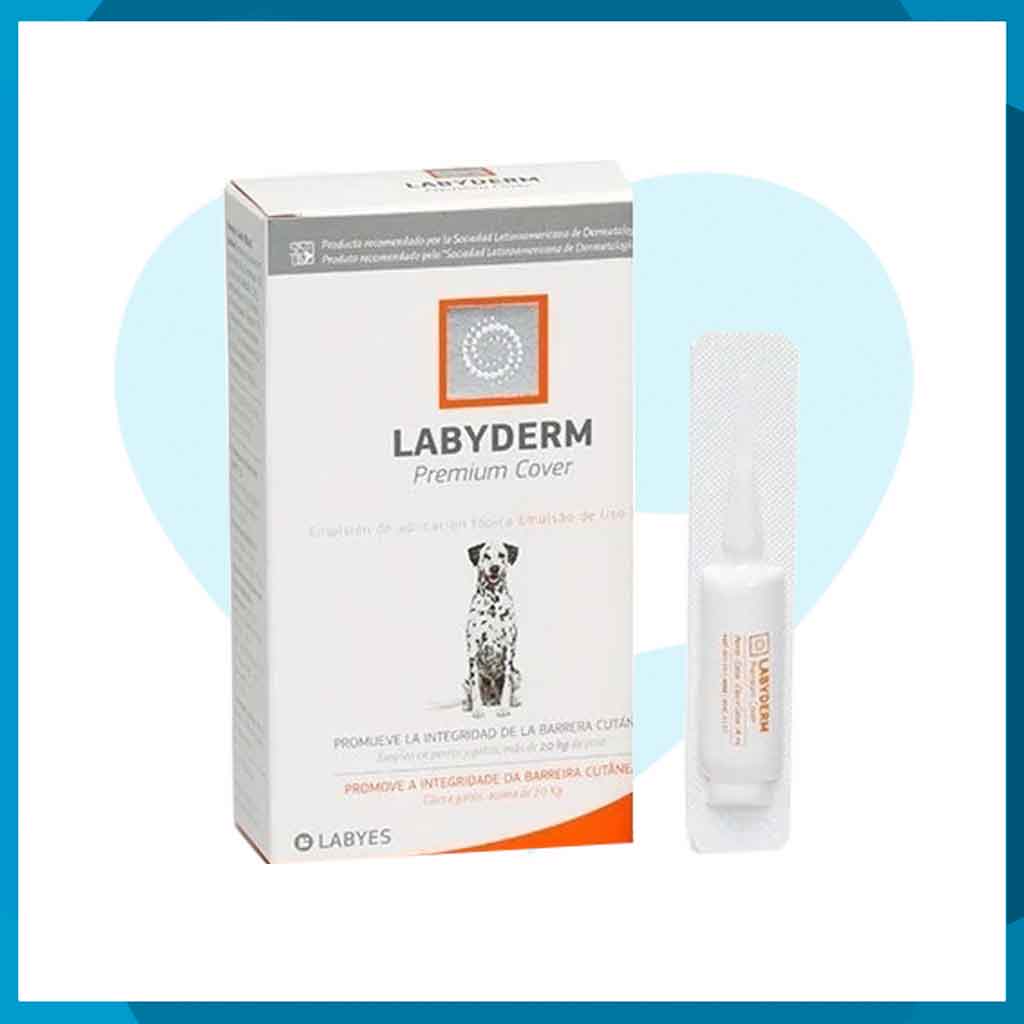 Labyderm Premium Cover Ampolleta 4 ml Para Perros Mas De 20 kg