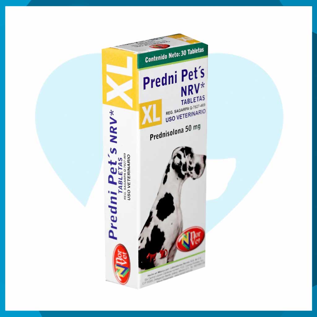 Predni Pets XL 50mg Caja 30 Tabletas