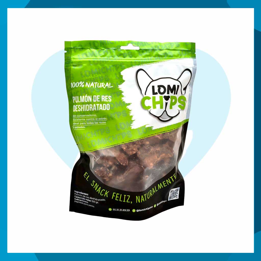Pulmón de Res para Perro 100 gr
