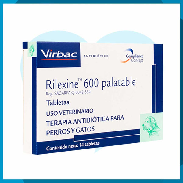 Rilexine 600mg Caja 14 Tabletas