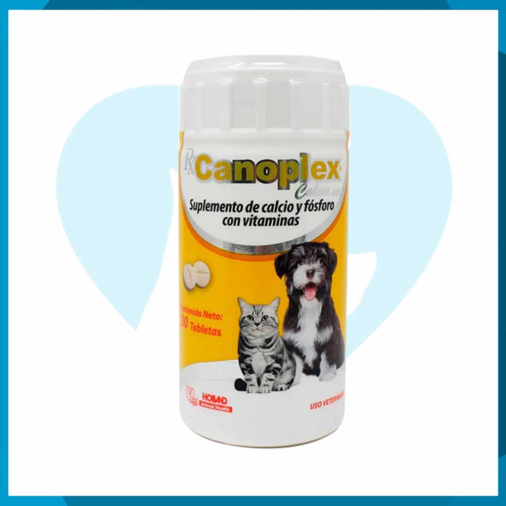 Rx Canoplex Calcio AD3 Frasco 30 Tabletas