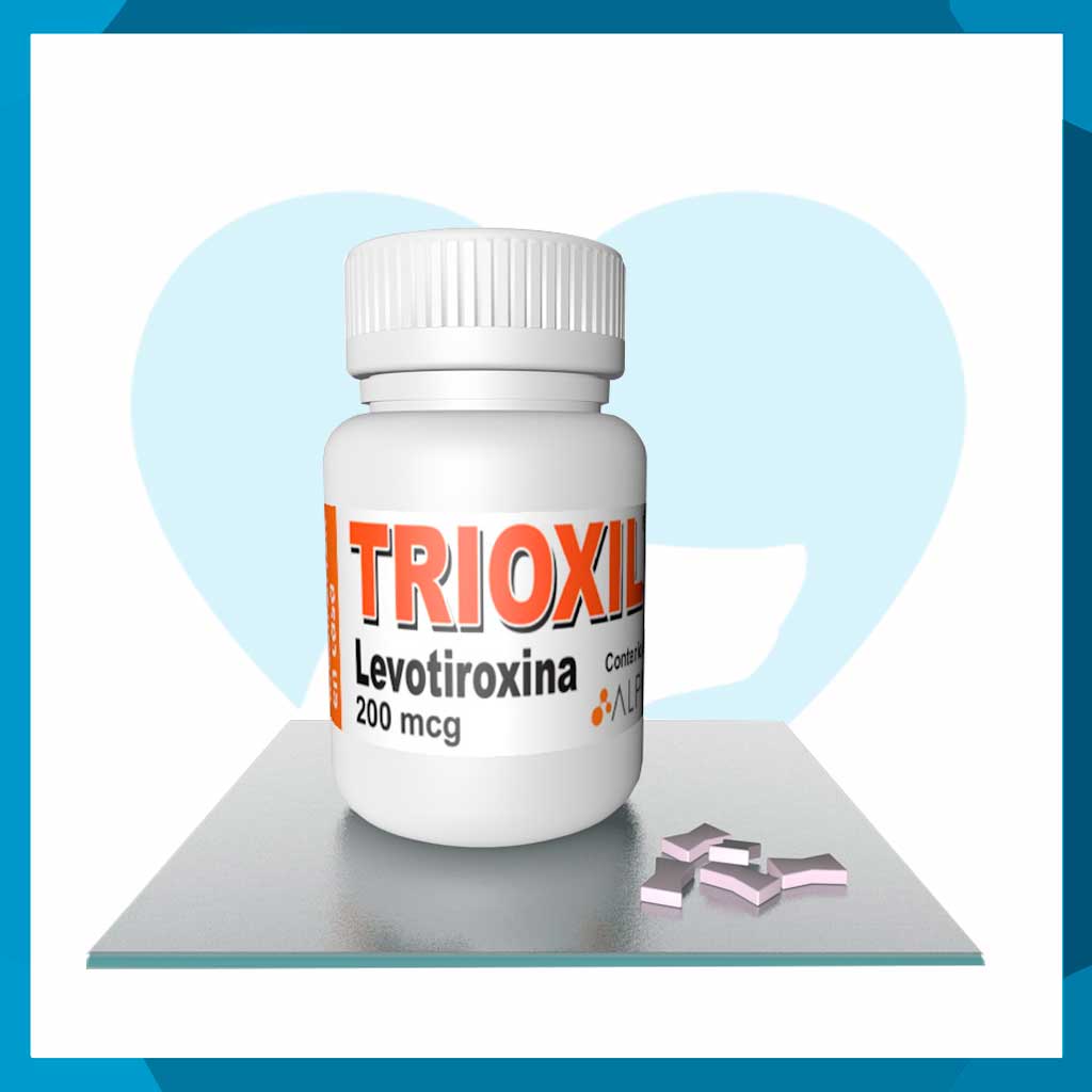 Trioxil 200mcg Frasco 100 Tabletas