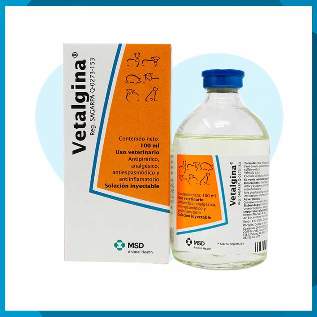 Vetalgina Solución Inyectable 100ml