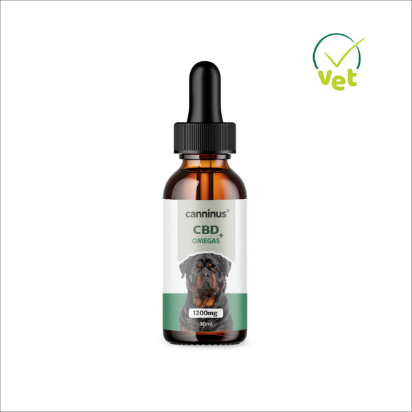 CBD Suplemento Natural Cannábico Razas Grandes 1200mg/30ml 20 a 40kg