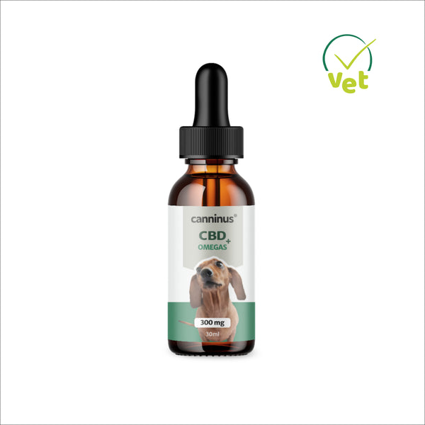 CBD Suplemento Natural Cannábico Razas Pequeñas 300mg/30ml 1 a 10kg