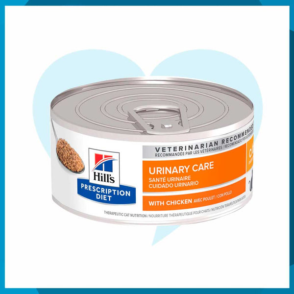 Alimento Hill's Prescription Diet c/d Cuidado Urinario Para Gato Lata 150g