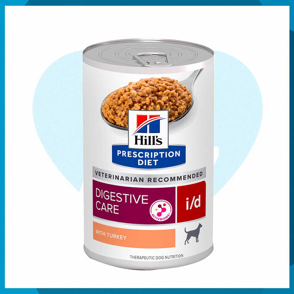 Alimento Hill's Prescription Diet i/d Cuidado Digestivo Low Fat Para Perro Lata 370g