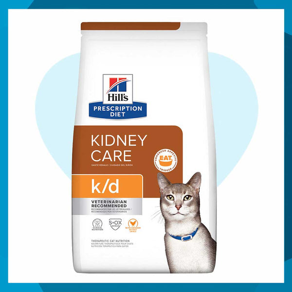 Alimento Hill's Prescription Diet k/d Cuidado del Riñon Para Gato