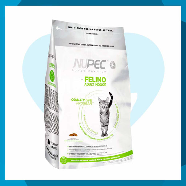 Alimento Nupec Adulto Indoor Para Gato 5kg