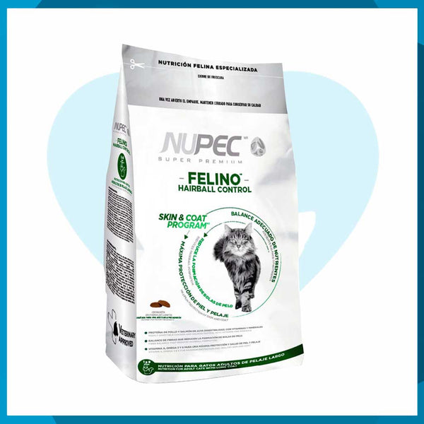 Alimento Nupec Hairball Control Para Gato 1.5kg