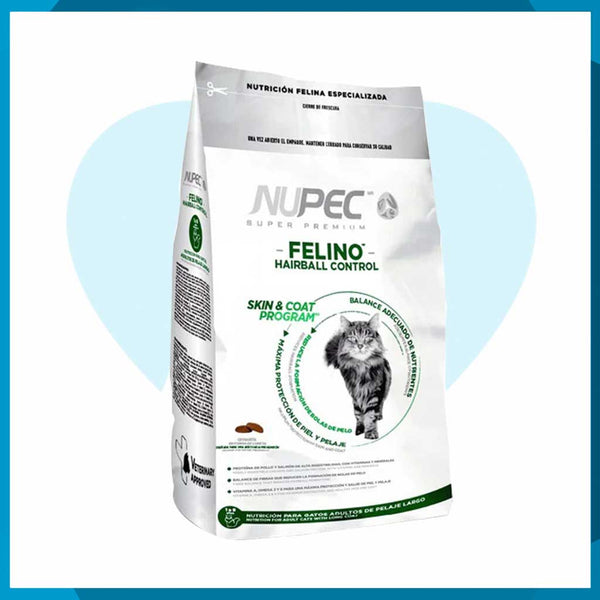 Alimento Nupec Hairball Control Para Gato 3kg