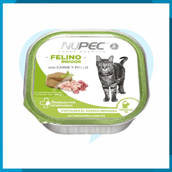 Alimento Nupec Indoor Para Gato Lata 100g