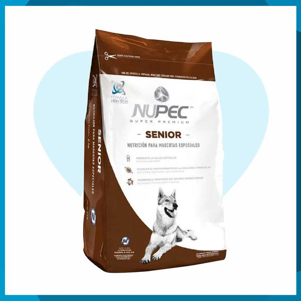 Alimento Nupec Senior Razas Medianas y Grandes 15kg