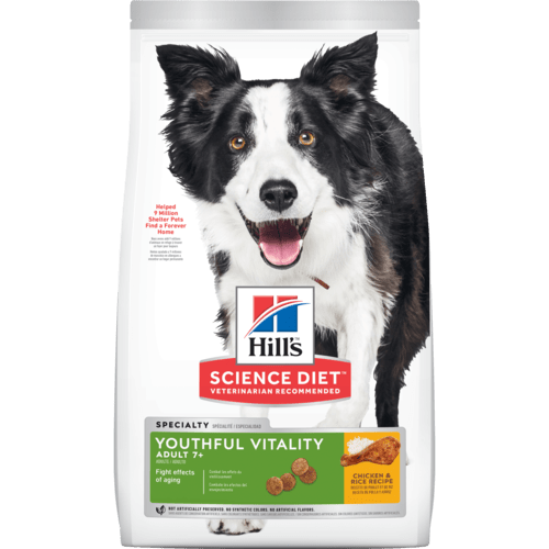 Alimento Hill's Science Diet Youthful Vitality 7+ Para Perro