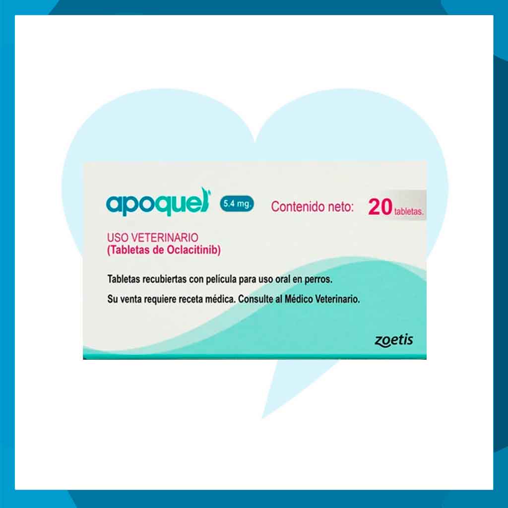 Apoquel 5.4mg Caja 20 Tabletas