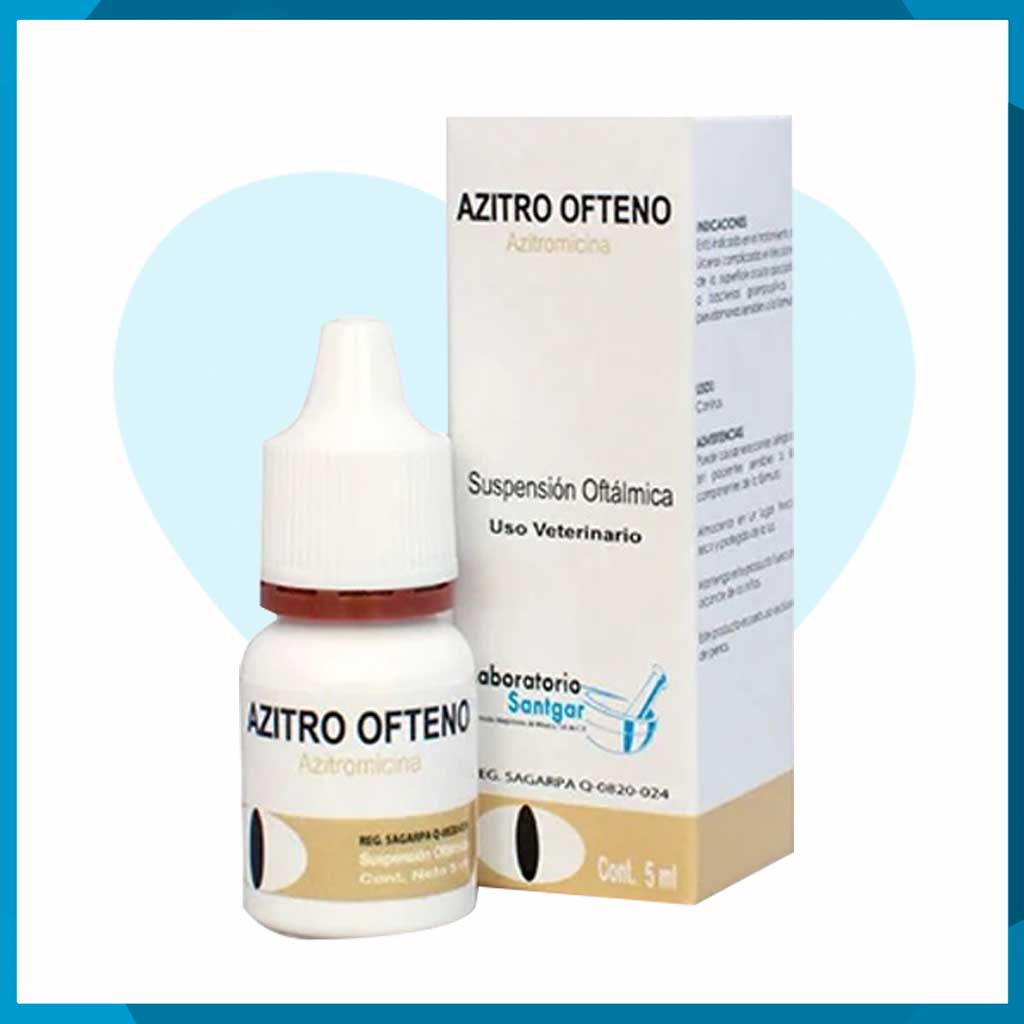 Azitro Ofteno Suspensión Oftálmica 5ml