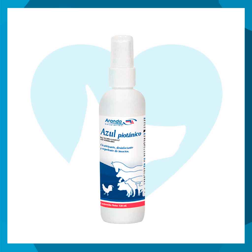 Azul Piótanico Solución Tópica Spray 120ml