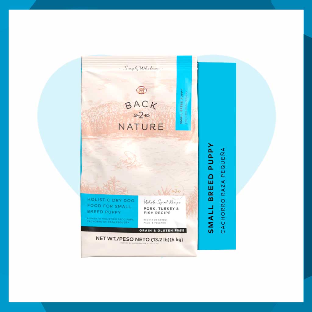 Back 2 Nature alimento para cachorro raza pequeña 2Kg