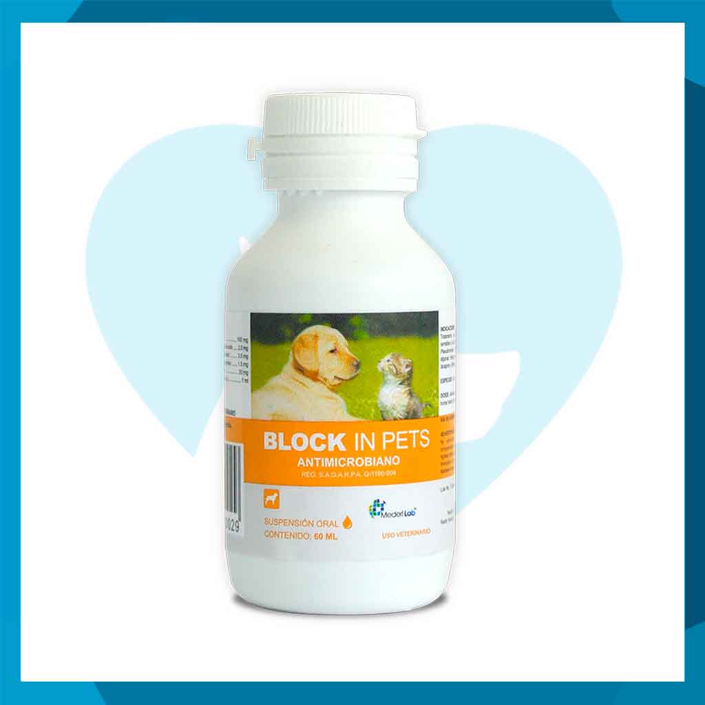 Block in Pet´s Suspensión Oral 60ml