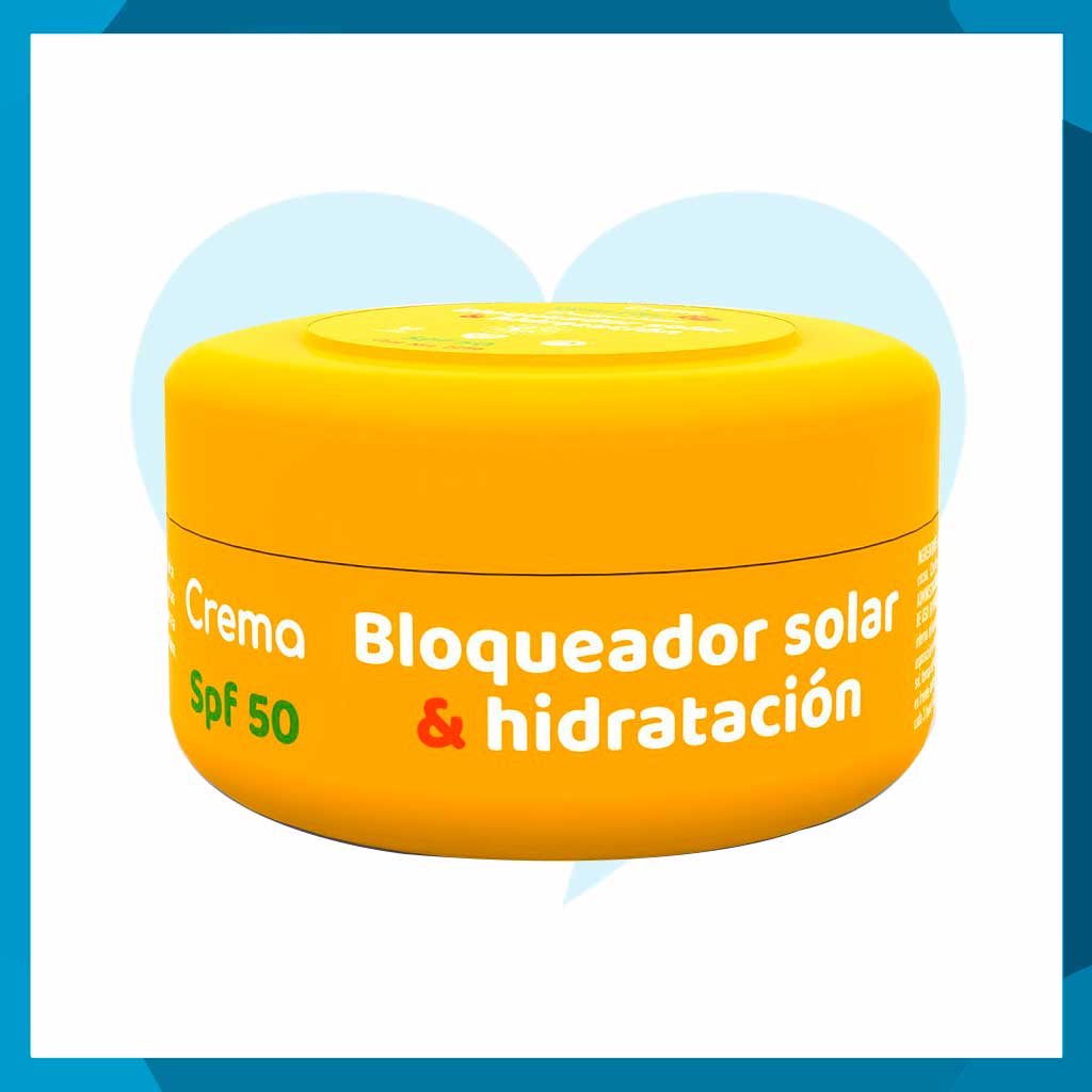 Bloqueador Solar & Hidratación Crema 200 gr