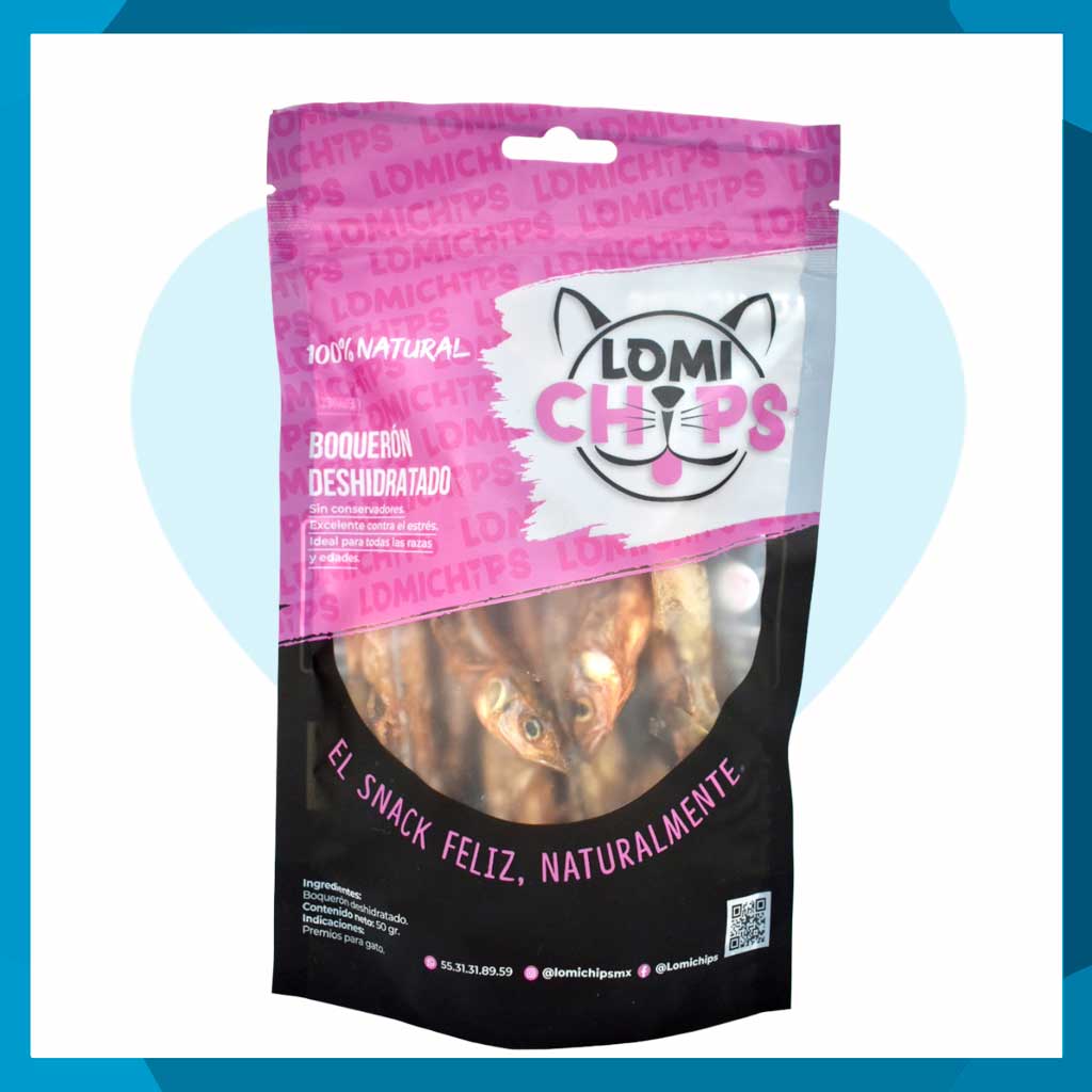 Boquerón Desidratado para Gato 50 gr