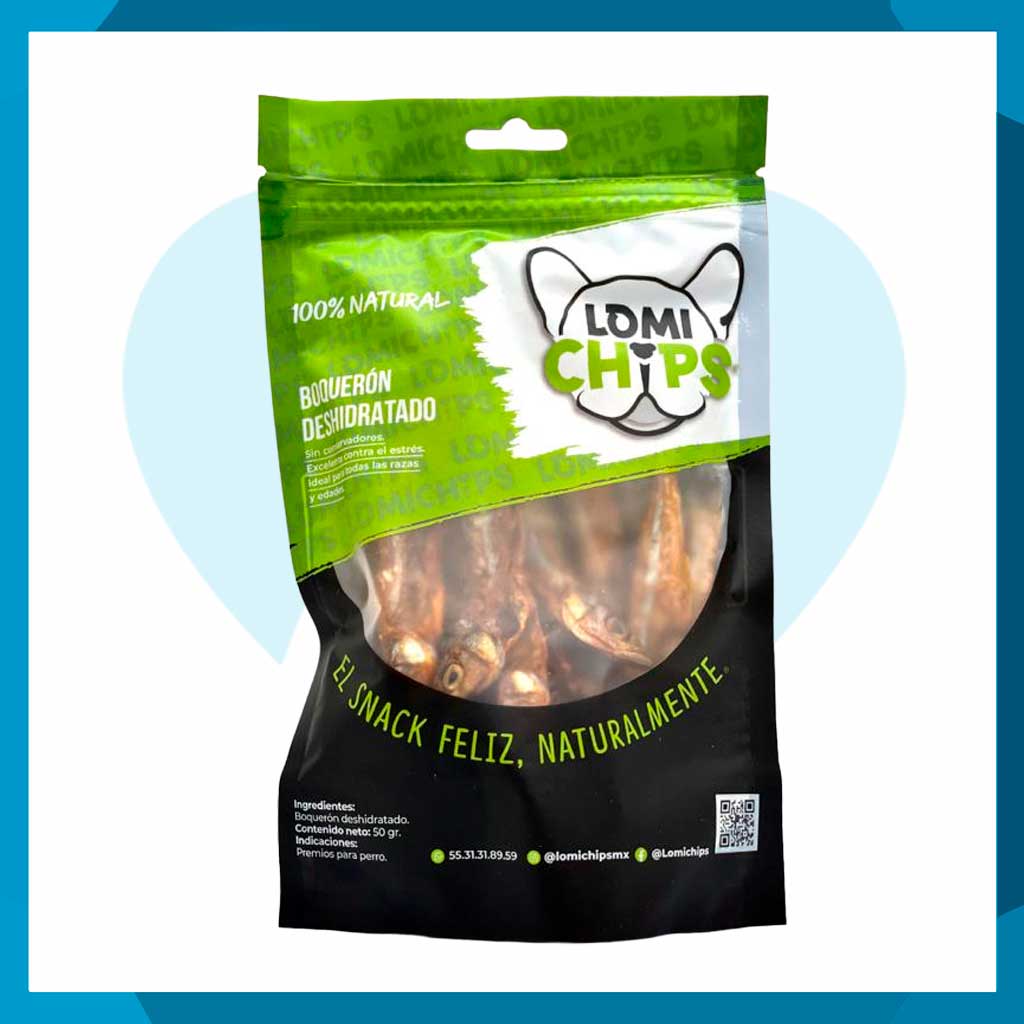 Boquerón Desidratado para Perro 50 gr