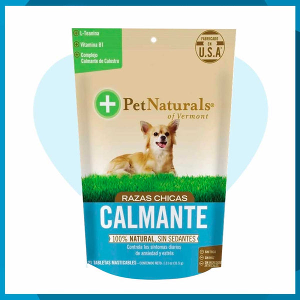 Calmante Natural Para Perro Razas Pequeñas 31g