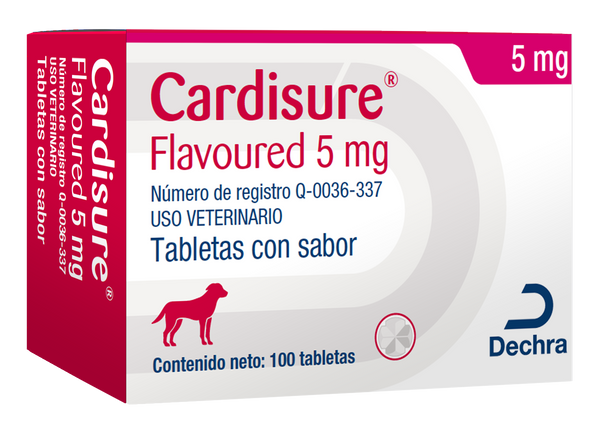 Cardisure 5mg Caja 100 Tabletas