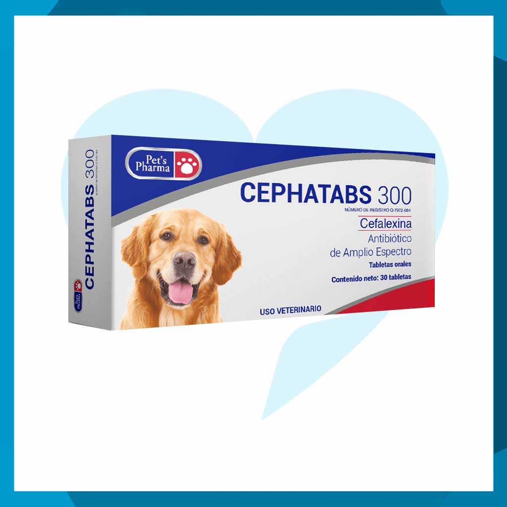 Cephatabs 300 Caja 30 Tabletas