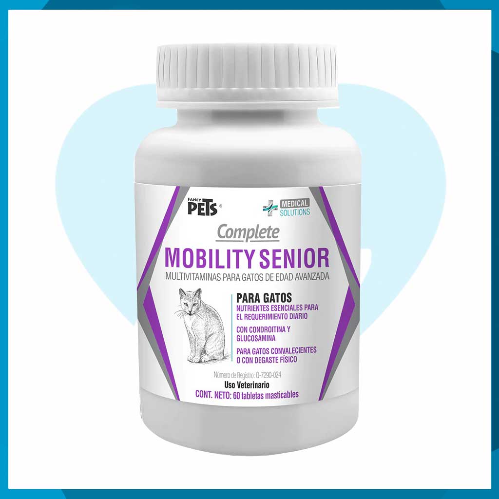 Complete Mobility Senior Multivitaminas Gato 60 Tabletas