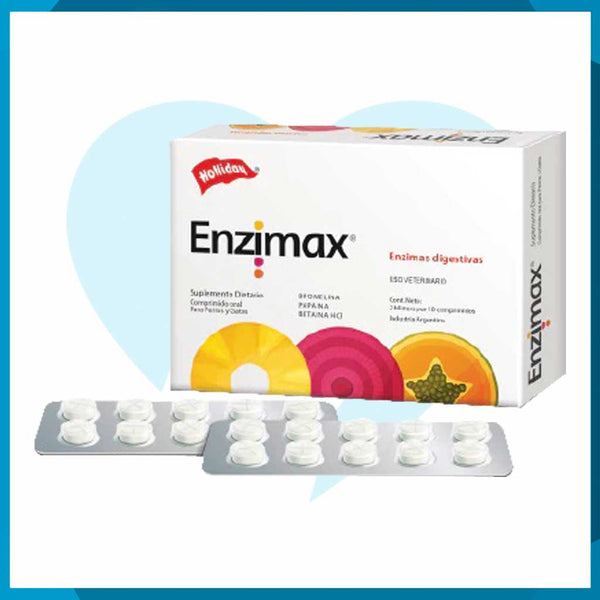 Enzimax Suplemento Dietario Caja 20 Comprimidos