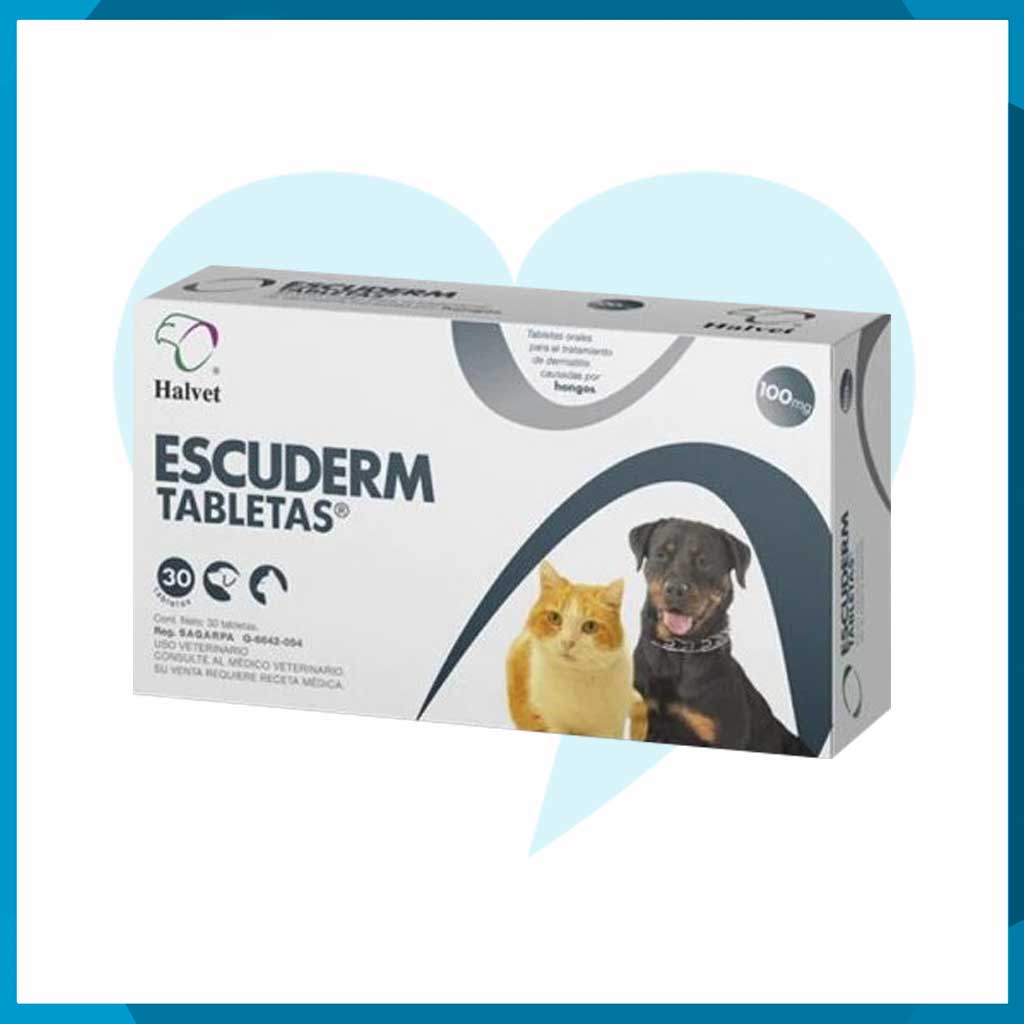 Escuderm 100mg Caja 30 Tabletas