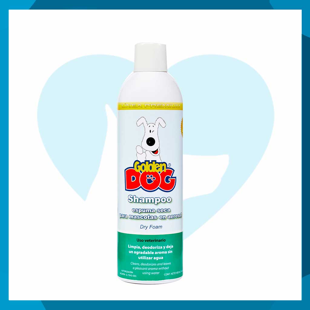Espuma Baño en Seco Para Perros 240ml