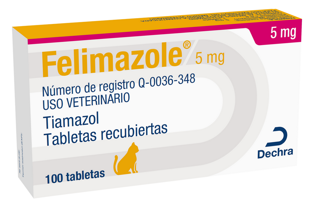 Felimazole 5 mg 100 tabletas