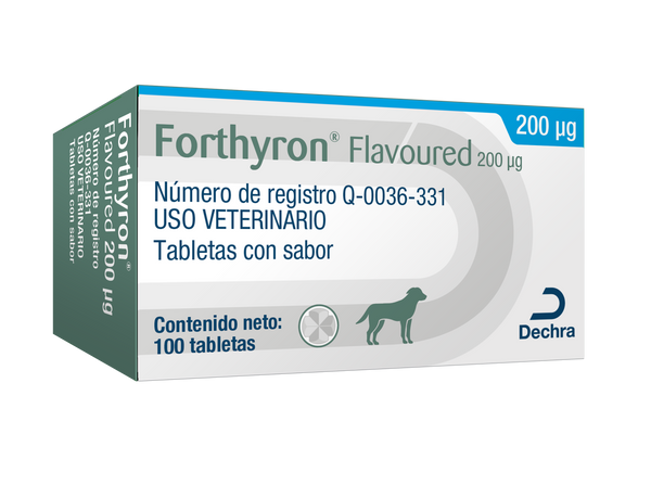 Forthyron 200mcg 100 tabletas