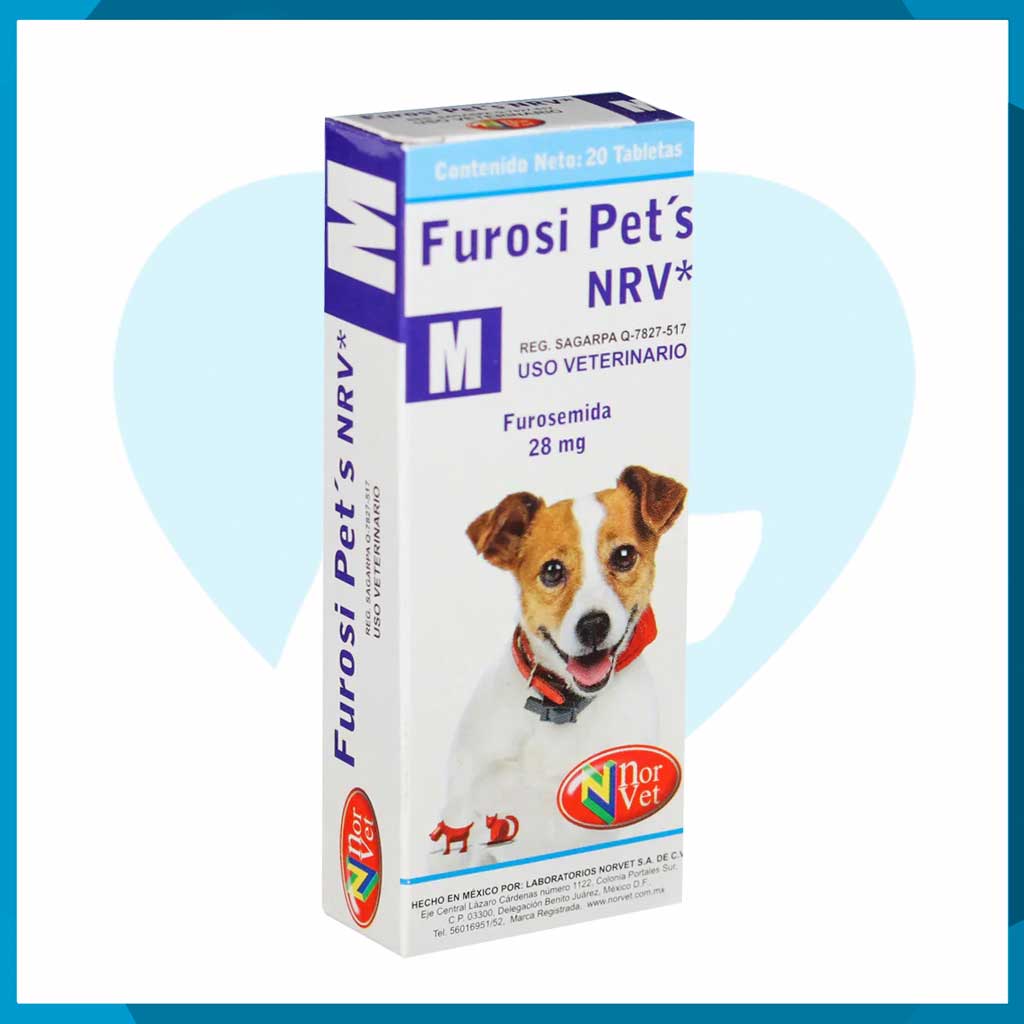 Furosi Pets M 28mg Caja 20 Tabletas