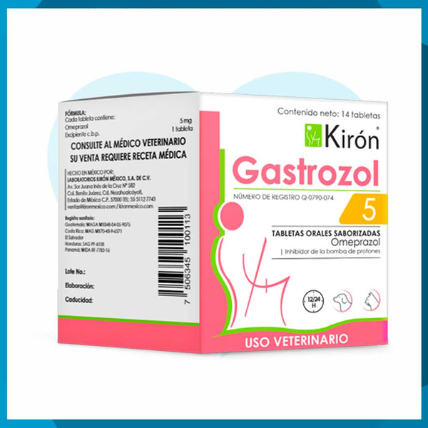 Gastrozol 5 Frasco 14 Tabletas