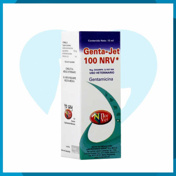 Genta-Jet 100 NRV Solución inyectable 15 ml