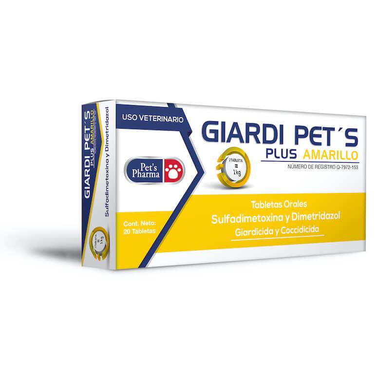 Giardi Pet's Plus Amarillo Caja 20 Tabletas
