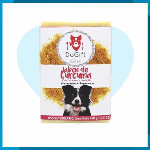 Jabón DoGift Cúrcuma Para Perro 100g
