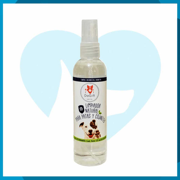 Limpiador Natural Para Patas Y Cojinetes Frasco 125ml