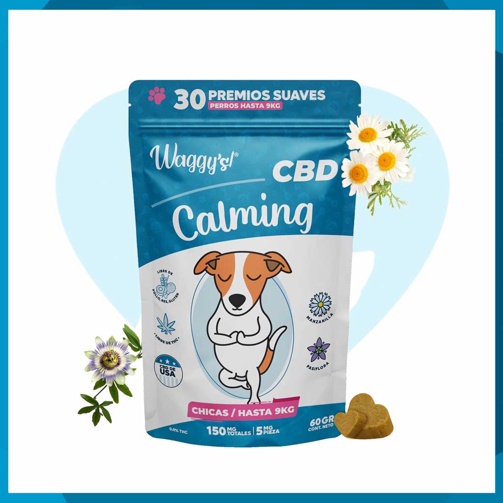 Waggy´s Calming Premios suaves 150mg para perro