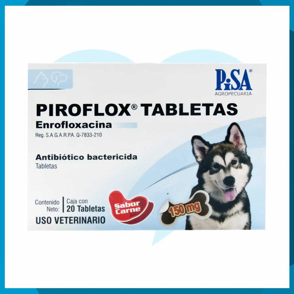 Piroflox 150mg Caja 20 Tabletas