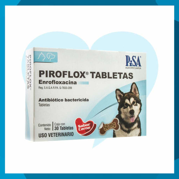 Piroflox 50mg Caja 30 Tabletas