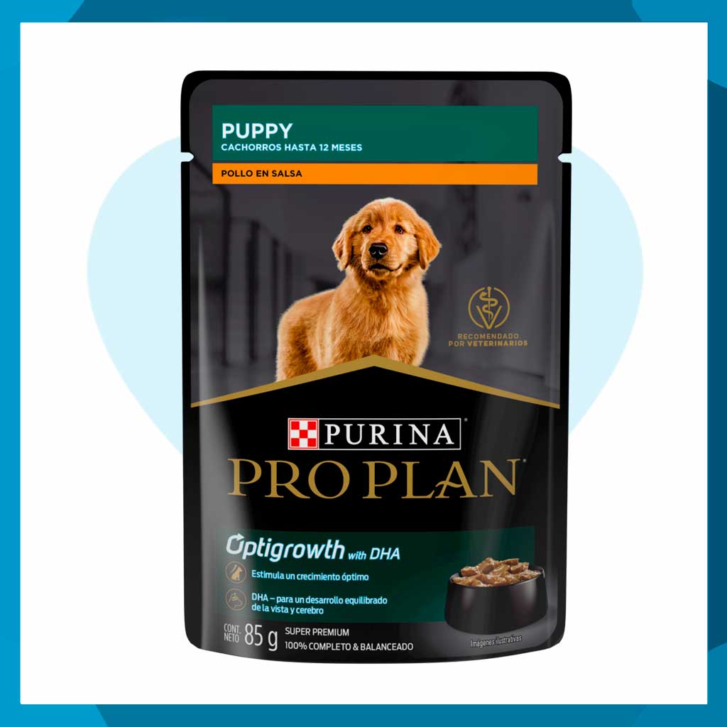 Pouch Proplan para perro Cachorro sabor pollo 85g
