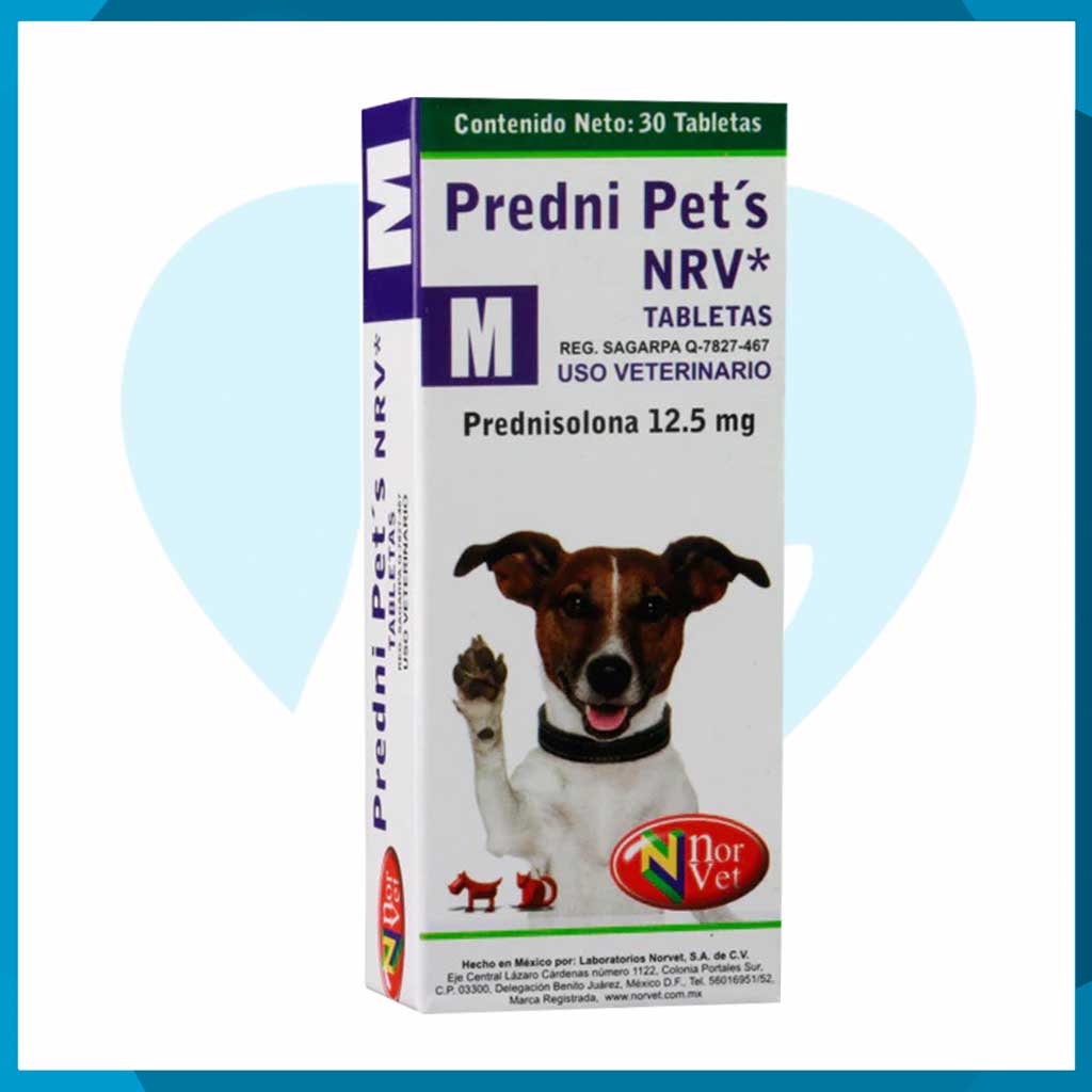 Predni Pets M 12.5mg Caja 30 Tabletas