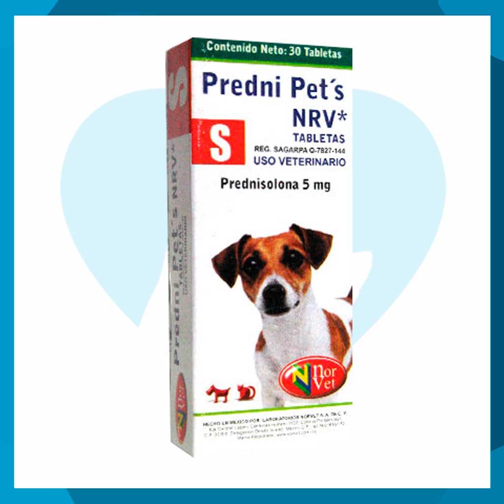 Predni Pets S 5mg Caja 30 Tabletas